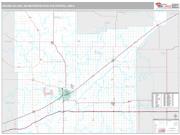Grand Island Metro Area <br /> Wall Map <br /> Premium Style 2024 Map