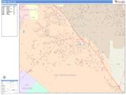Chino Hills <br /> Wall Map <br /> Color Cast Style 2024 Map