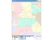 Fontana <br /> Wall Map <br /> Color Cast Style 2024 Map