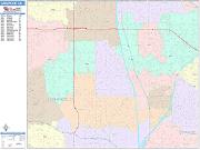 Lakewood <br /> Wall Map <br /> Color Cast Style 2024 Map
