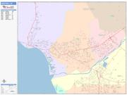 Ventura <br /> Wall Map <br /> Color Cast Style 2024 Map