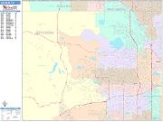 Arvada <br /> Wall Map <br /> Color Cast Style 2024 Map