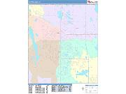 Fort Collins <br /> Wall Map <br /> Color Cast Style 2024 Map