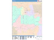 Lansing <br /> Wall Map <br /> Color Cast Style 2024 Map