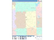Rochester Hills <br /> Wall Map <br /> Color Cast Style 2024 Map