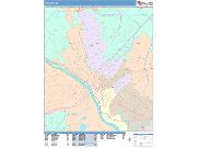Trenton <br /> Wall Map <br /> Color Cast Style 2024 Map