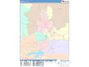 Wichita Falls <br /> Wall Map <br /> Color Cast Style 2024 Map