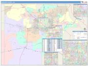 Maricopa <br /> Wall Map <br /> Color Cast Style 2024 Map