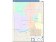 Osage <br /> Wall Map <br /> Color Cast Style 2024 Map