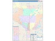 Anoka <br /> Wall Map <br /> Color Cast Style 2024 Map