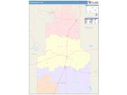 Quitman <br /> Wall Map <br /> Color Cast Style 2024 Map