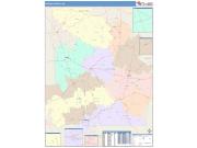 Duplin <br /> Wall Map <br /> Color Cast Style 2024 Map
