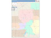 Geauga <br /> Wall Map <br /> Color Cast Style 2024 Map
