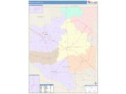Weakley <br /> Wall Map <br /> Color Cast Style 2024 Map