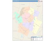 Lamoille <br /> Wall Map <br /> Color Cast Style 2024 Map