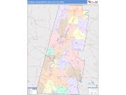 Pittsfield <br /> Wall Map <br /> Color Cast Style 2024 Map