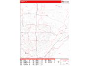 Thornton <br /> Wall Map <br /> Zip Code <br /> Red Line Style 2024 Map