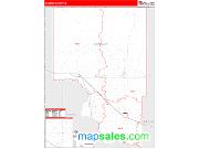 Gooding County, ID <br /> Wall Map <br /> Zip Code <br /> Red Line Style 2024 Map