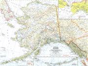 Alaska 1959 <br /> Wall Map Map