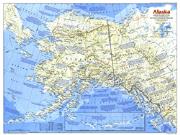 Alaska 1984 <br /> Wall Map Map