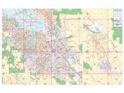 Santa Clara County, CA <br /> Wall Map Map