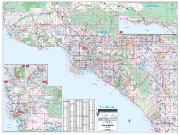 Southern California <br /> Wall Map Map