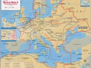 WWII Europe <br /> Wall Map Map