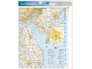 Delaware <br /> Wall Map Map