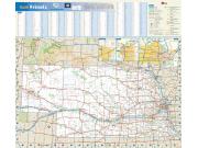 Nebraska <br /> Wall Map Map