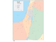 Israel <br /> Wall Map Map