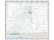 Colorado County Highway <br /> Wall Map Map