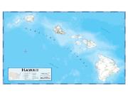 Hawaii County Highway <br /> Wall Map Map