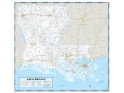 Louisiana County Highway <br /> Wall Map Map