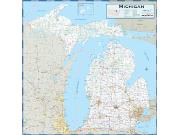 Michigan County Highway <br /> Wall Map Map