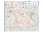 Missouri Counties <br /> Wall Map Map