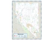 Nevada County Highway <br /> Wall Map Map