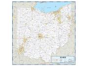 Ohio County Highway <br /> Wall Map Map