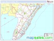 Cape May, NJ County <br /> Wall Map Map