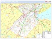Middlesex, NJ County <br /> Wall Map Map