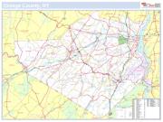 Orange, NY County <br /> Wall Map Map