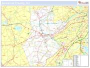 Somerset, NJ County <br /> Wall Map Map