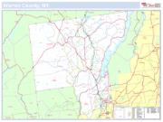 Warren, NY County <br /> Wall Map Map