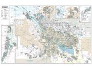 Tucson Metropolitan <br /> Wall Map Map