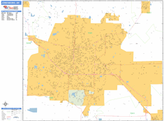 Jonesboro Wall Map