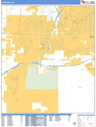 Avondale Wall Map