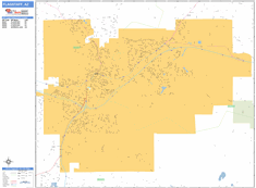 Flagstaff Wall Map