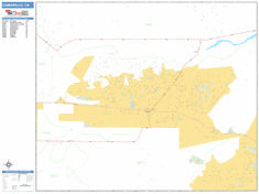 Camarillo Wall Map