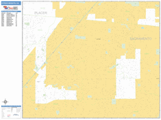 Citrus Heights Wall Map