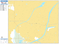 El Monte Wall Map