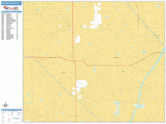 Garden Grove Wall Map